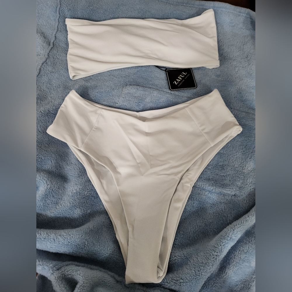 White bikini